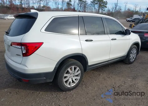 2019 Honda Pilot Lx из США, поврежденный, VIN 5FNYF6H11KB086294